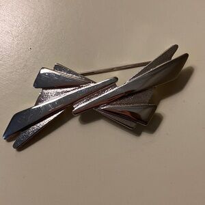 Monet Contemporary Silver Brooch Pin